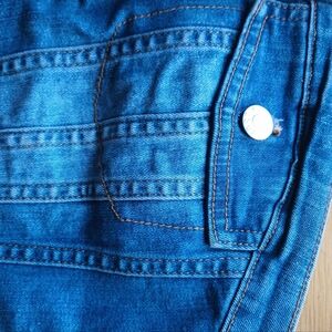 Crop top jean tube top